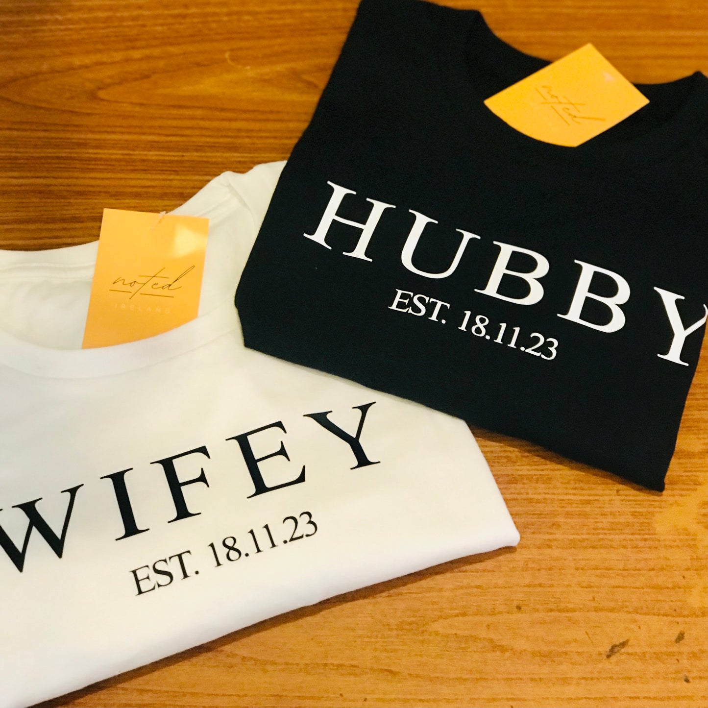 Wifey & Hubby Tee