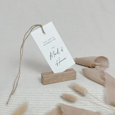 Ceremony Seating Seat Tags