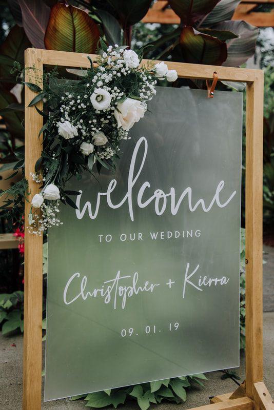 Welcome Sign Decals