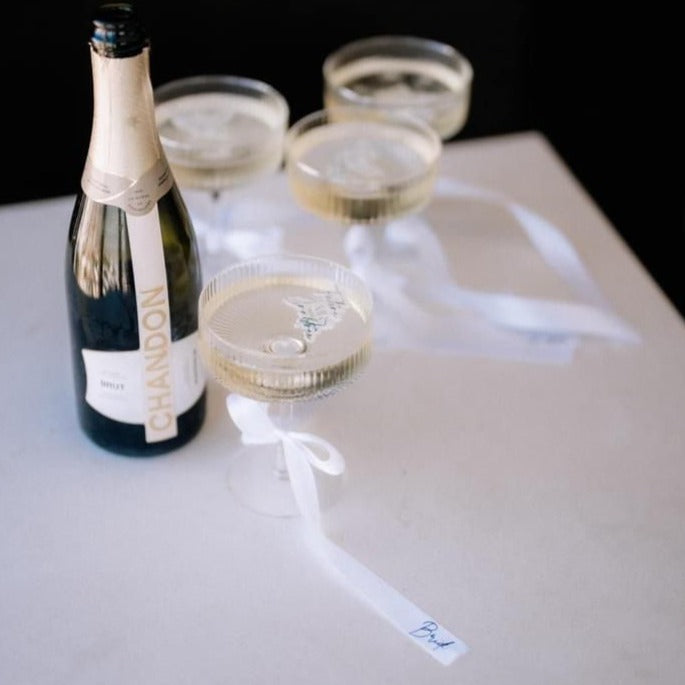 Champagne Flute Ribbon