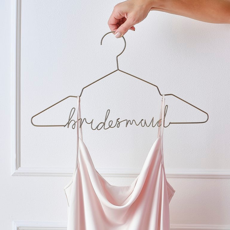 Gold Metal Bridesmaid Hanger